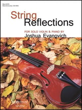 String Reflections Violin and Piano Book Only P.O.D. cover
